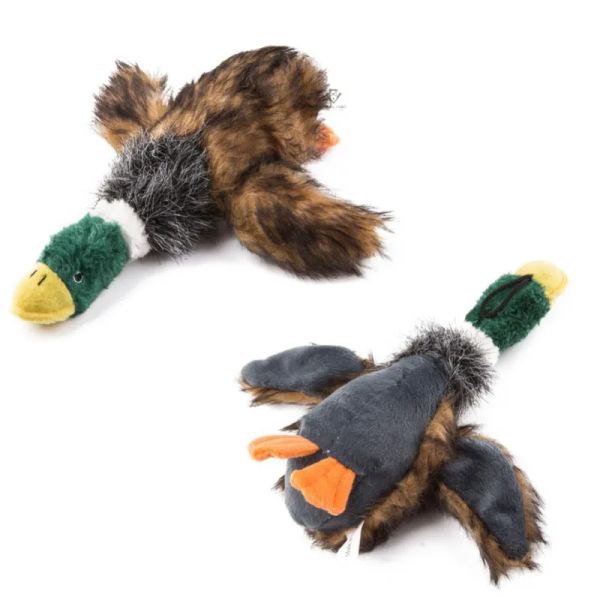 Plux de canard Sound de chien jouet en peluche animal houleuse de chien de chien nettoyage de dents de dents mâcher des jouets pour petit chien moyen chat