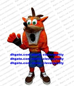 Pluche harige nieuw ontworpen Fox mascotte kostuum volwassen stripfiguur Outfit Pak Afbeelding Advertentie Holiday Celebrate ZX2932