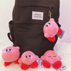 Porte-clés en peluche mode étoile Kirby jouets porte-clés jouet pour enfants mignon rose voiture pendentif porte-clés Woemen cadeaux 230603