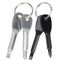 Plush Keychains Mini Pocket schroevendraaier set sleutelhanger buitengereedschapskit roestvrij staal blackaddsier drop levering 2022 mxhome amkjr