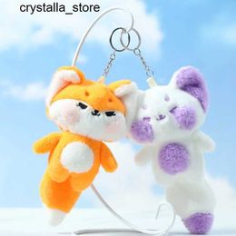 Keychains en peluche Nouveau Netflix mignon Little Fox Doll 12cm Childrens Cartoon Bag de jouet en pentou