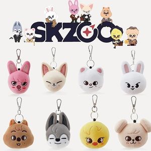 Pluche Sleutelhangers Skzoo Speelgoed Sleutelhanger 16cm Accessoires Hanger Stray Kids Skz Stay Gevulde Poppen Kawaii Cartoon Dieren Fans Gift 230603