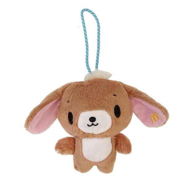 Porte-clés en peluche Sugarbunnies Kurousa Porte-clés en peluche Porte-clés Catoon Anime Mignon Kawaii Brun Lapin Sac Porte-clés Filles Jouets Petits Cadeaux 230818