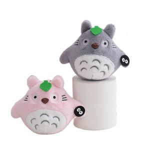 Porte-clés en peluche En gros 30 pcs/lot 10 cm Animal chat Totoro jouets en peluche peluche petit pendentif poupée porte-clés cadeaux pour enfants 230912