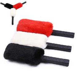 Peluche Cuir Slapper Paddle Whips Fetish Fantasy Flogger Cosplay Esclave BDSM Paddles Flirt Sex Toys Pour Couples Honte Jeu Adulte 240117