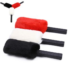 Pluche lederen slapper paddle zwepen fetish fantasy flogger cosplay slaaf bdsm peddels flirt speeltjes voor koppels schaamte volwassen spel 240117