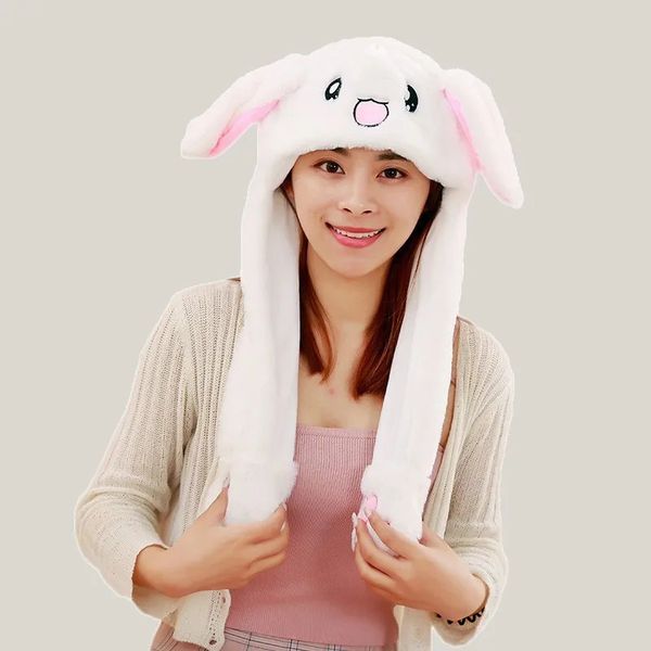 Moelleuse mobile oreille lapin chapeau hommes femmes enfants.