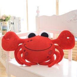 Pluche kussens Kussens Pluche Simulatie Speelgoedkussen Krab Sierkussen Harige Krab Kreeft Knuffels Pop Activiteit Cadeau Jaar Geschenken Woondecoratie 230922