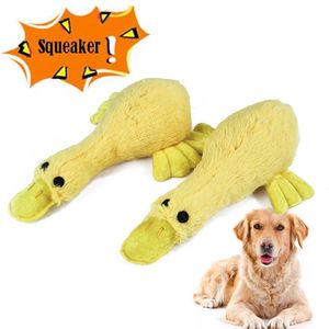 Pluche Squeaky Hond Speelgoed-Pet Toy Duck Leuke Hond Speelgoed Huisdier Puppy Pluche Teetther Sound Chew Pieper Piepende Varken Olifant Eend Speelgoed Mooi Pet Speelgoed