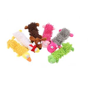 Jouets en peluche pour chiens de compagnie grinçants pour petits chiens Forme animale Chiot Chien Jouet à mâcher Animaux Accessoires perros productos honden speelgoed