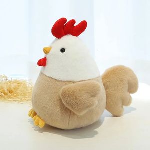 Poupée de poulet en peluche poule mignonne poule douce et confortable fille somnifère cadeau pour enfants 240407