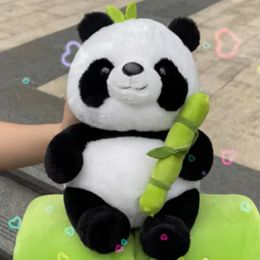 Plush Toy Toy Stuffed Animal High Quality Fabric Plush Panda Pillow Stuffed Toy Doll Pillow Not Easy To Shed Hair Doll