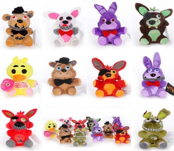 Jouets en peluche 15 cm 25 cm Cinq nuits à Freddy FNAF Poupées Jouets en peluche Golden Freddy fazbear Mangle foxy ours Bonnie peluche en peluche a5963162