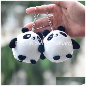 Peluche Mur Stuff Mignon Dessin Animé Panda Pendentif Jouets Poupée Porte-clés Sac En Gros Drop Delivery Cadeaux Animaux En Peluche Otct5