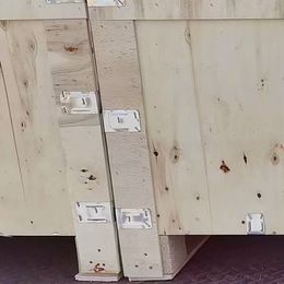 Caja de madera contrachapada, caja de embalaje, caja de madera para embalaje general de transporte logístico, entrega rápida, personalizada según el dibujo