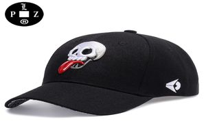 Plz swag Design Cap de baseball drôle de crâne de crâne de capuche Men Hip Hop Caps Hop Broidered Logo Summer Sun Hat Trucker Camiker For Women3444829