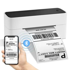 Impresora de etiquetas térmicas PM-241-BT, impresora de etiquetas de envío de escritorio 4x6 para paquetes de envío, franqueo, pequeñas empresas