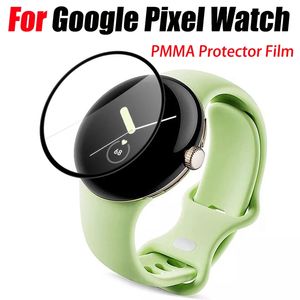 PMMA -schermfilms beschermer voor Google Pixel Watch volledige dekking 3D gebogen randbeschermingsfilm