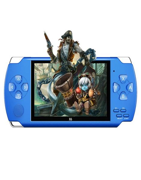 PMP X6 Handheld Game Console Nostalgic Host Screen pour PSP X6 Game Store Games Classic TV Sortie Portable Video Game Player3424644
