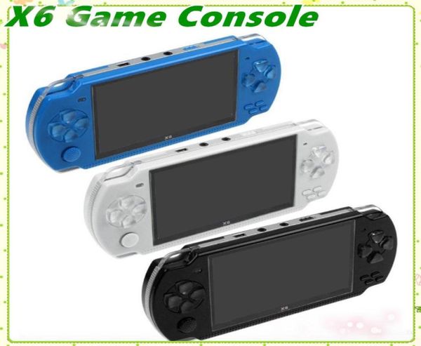 PMP x6 Console de jeu Handheld Game pour PSP Game Store Classic Games TV Sortie Portable Video Game Player MQ162483122