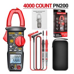 PN200 Digitale klemmeter DC/AC 600A Stroom 4000 Tellingen Multimeter Ammeter Voltage Tester CAR Hz Capaciteit NCV OHM Test