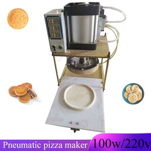 Pneumatische pizzakorstpersmaker Pizzabasisvormmachine Pizzadeegvervaardigingsmachine