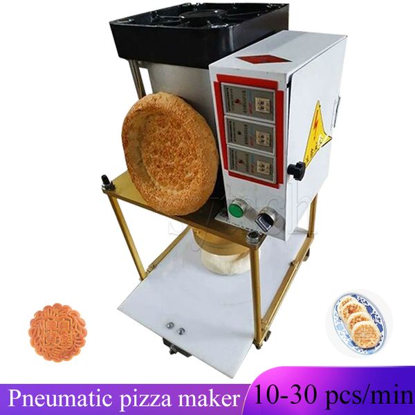 Máquina neumática de prensado plano de masa para Pizza, laminadora de masa para tortillas, prensado de pasteles y aplanamiento