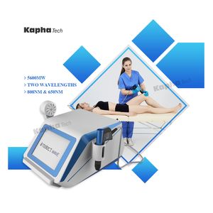 Pneumatische shockwave-machine Diepe massage Extracorporale behandelingsapparaat Koude lasertherapie voor verlichting van lage rugpijn