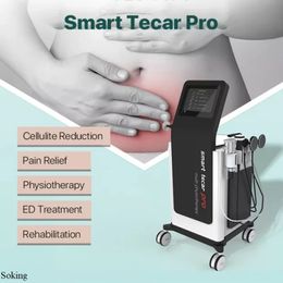 Pneumatische schokgolftherapiemachine Smart Tecar Monopolor RF Fysiotherapie -apparatuur 3 in 1 echografie -apparaat voor Cellulitis Reduction Pain Relief ED -behandeling