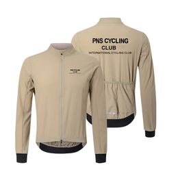 PNS Cycling Jacket Mtb Road Pro Team Brillbreaker Termroprower Raphy Dry Bicycle Shirt à manches longues Lightweight Bike Cycling Jersey 240510