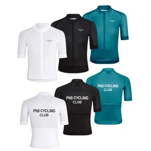 PNS hommes cyclistes maillot à manches courtes Maillot Ciclisme Hombre Summer Souhable Qucik Dry Bicycle Shirts MTB Bike 240426