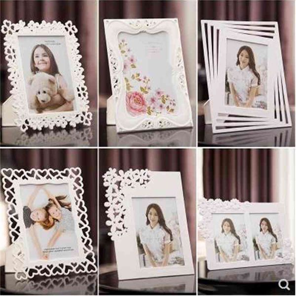 Po set europeo creativo 7 pulgadas boda niños colgante de pared po marco de fotos relieve-141