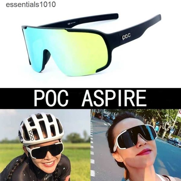 POC aspire tour France vtt vélo de route sports myopie équitation lunettes filet rouge lunettes de soleil