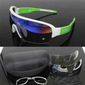 POC Brand Half Blade 2018 Edritte Cycling Sunglasses 3 Lens Sport Road Mtb Mountain Bike Lunettes Goggles5560193