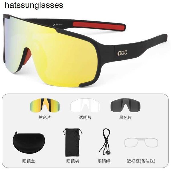 POC lunettes de cyclisme pour hommes et femmes lunettes de sport de course et de cyclisme lunettes de soleil haute définition anti UV400