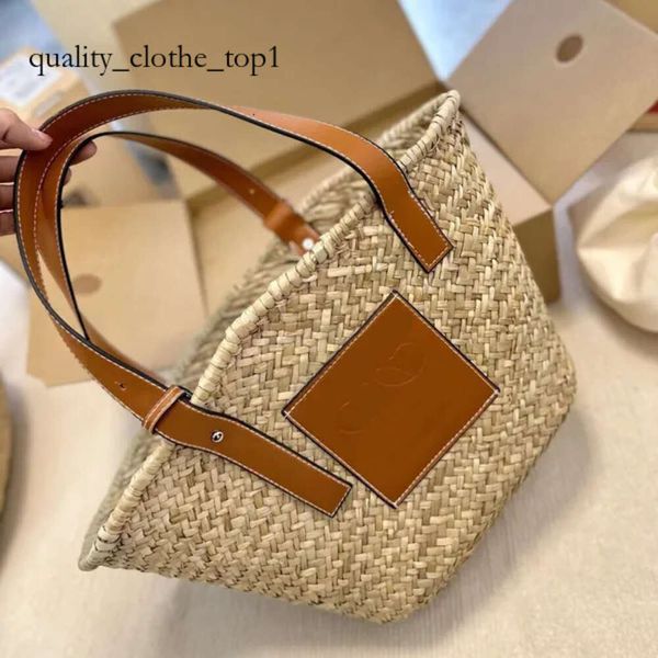 Pochette Rafia Cesta Paja Anagrama Bolsa de hombro A5 Tote Bolso Hobo Hombres Diseñador Fold Shop Rayas de lujo Tejido Viaje Cruz Cuerpo Embrague Playa Bolsas de verano 217