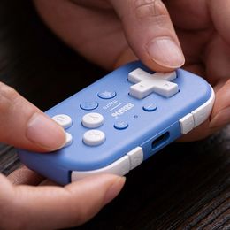 Pocket Controller 8Bitdo Micro Gamepad Bluetooth-compatibel Ontworpen voor 2D Games Handheld Console voor Switch/Raspberry Pi 240124