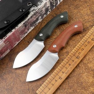 Pocket Outdoor Fixed 14C28N Blade Sharp Fruit Hunting Jungle Survival Tactics Praktisch EDC -gereedschap met K SHEAT Rechte mes