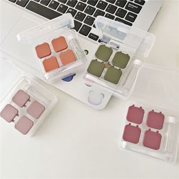 Pocket Draagbare Mini Contact Lensdoos Case Easy Carry Make Up Schoonheid Pupil Opbergdoos Spiegel Container Travel Kit Leuke stijl