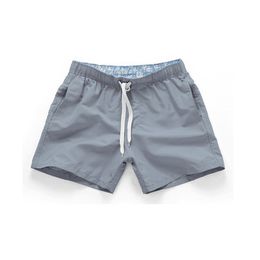 Pantalones cortos de baño de secado rápido con bolsillo para hombre