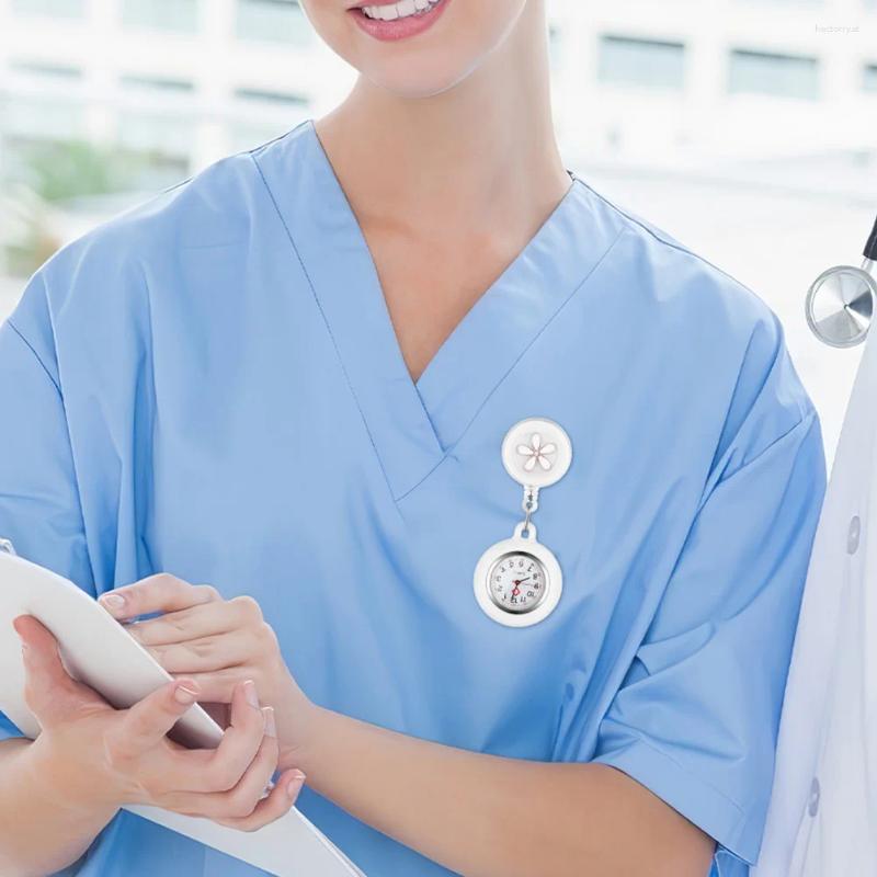 Relógios de bolso 2 Pcs Relógio Digital Enfermeiras Senhoras Acessórios Trabalho Fob Bonito