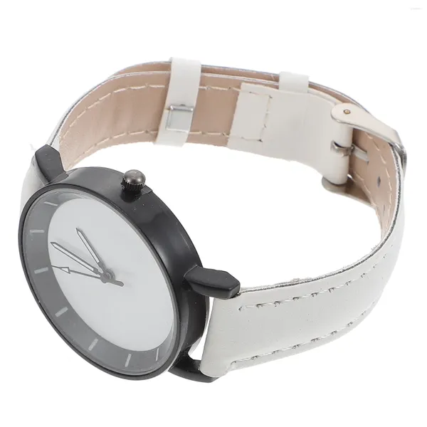 Montres de poche montre minimaliste femme réglable filles loisirs poignet femmes blanc montre-bracelet décontracté pour