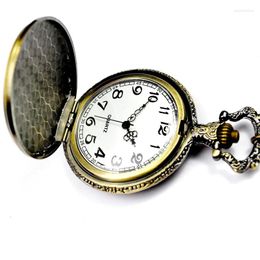 Montres de poche Vintage pendentif cadran analogique hommes douze zodiaque rond alliage Quartz montre collier Cadeau Homme