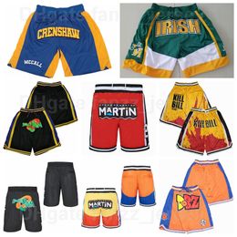 Poche zippée Just Don LOVE AND BASKETBALL MCCALL TWO TONE SHORTS MARTIN 23 Sport Pant SPACE JAM STAR SPANGLE St Vincent Mary Irish LeBron James 99 VAUGHN Wear