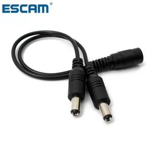 POE CCTV -tester IP -camera DC 1 tot 2 Power Splitter Cable Cord voor CCTV -camera 1 vrouwelijk tot 2 mannelijke FC