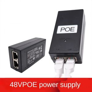POE Voeding DC Adapter 24 V 0.5A 24 W Desktop POE Power Injector Ethernet Adapter Surveillance CCTV AC/DC Adapter Accessoires