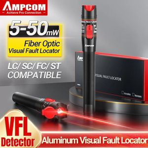 Pointers AMPCOM Mini Visual Fault Locator Glasvezelkabeldetectietool Kabelfout Snelle detectie Laseraanwijzer voor netwerkkabel