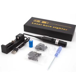 Pointers Groen Rode Laser Boresighter Kit voor Rifle .177 To.78 12ga Kaliber Rode Laser Pointer Collimator Universele Boresighter