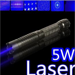 Pointeurs Haute puissance militaire 1000000m 450nm bleu pointeurs Laser Sos puissant lampe de poche lumière Laser astronomie Camping Signal lampe chasse