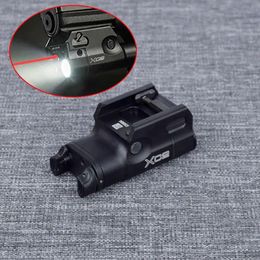 Pointers Tactische Metalen Xc2 Wapen Pistool Licht Red Dot Laser Pointer Sight voor Airsoft Glock 17 18 19 22 Cz75 1911 20mm Picatinny Rail